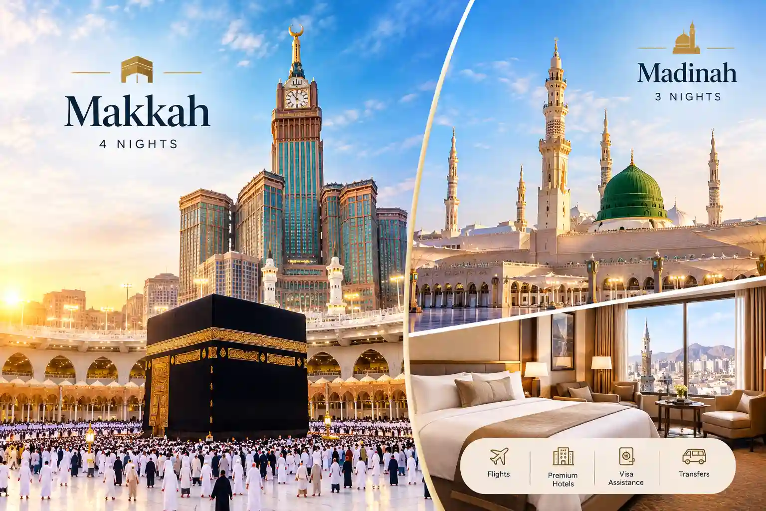 Luxury Umrah Package with Premium Hotels 1